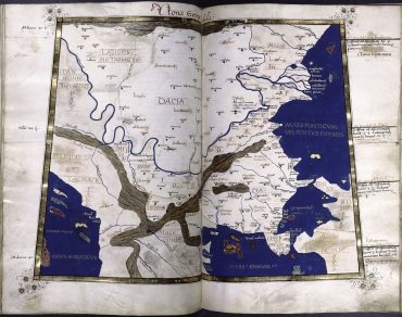 Harta Daciei - Ptolomeu